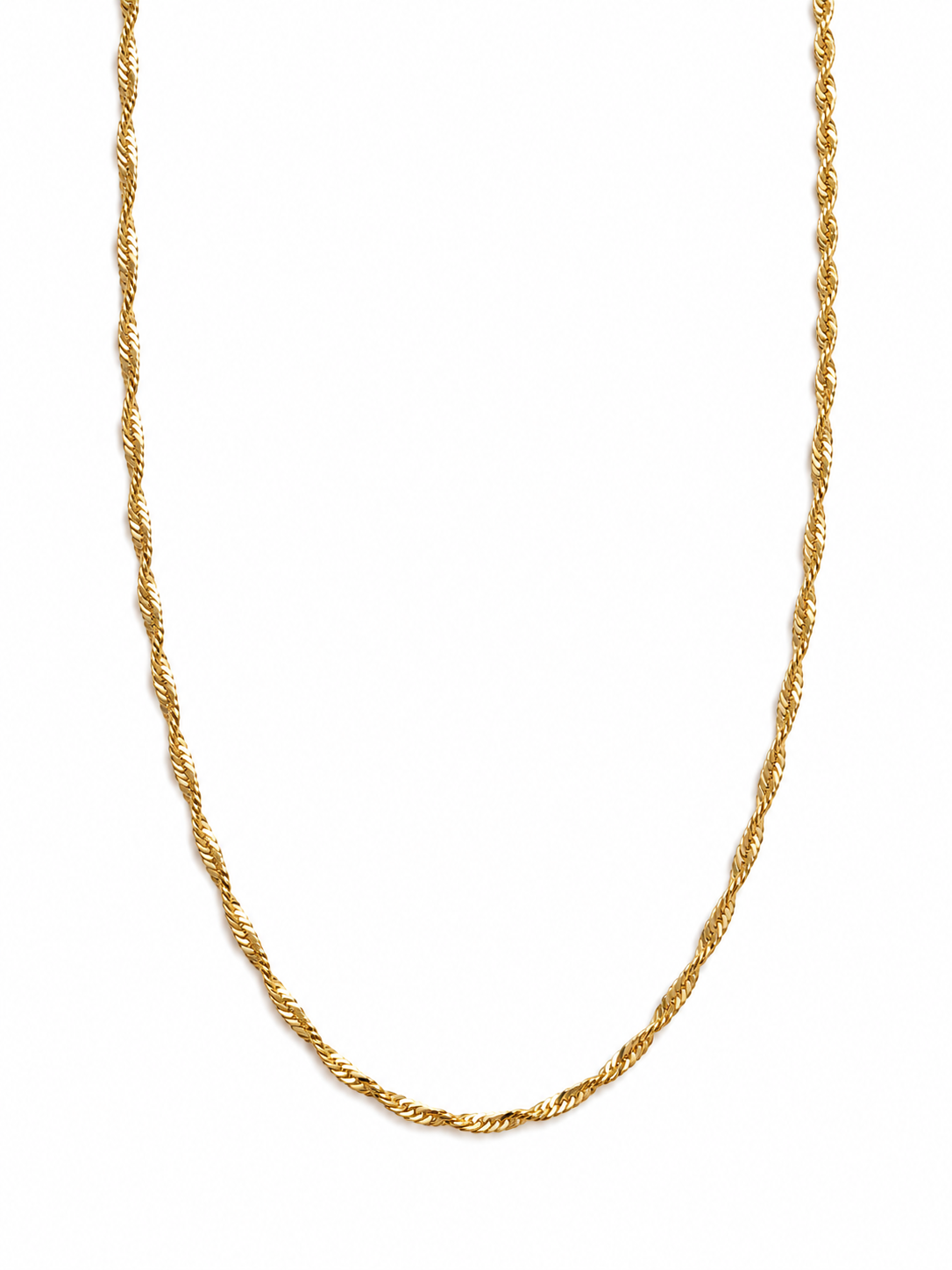 14K Gold Singapore Chain - 2mm